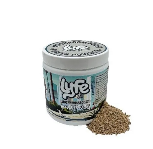 4.25oz OC Raw Lyfe Power Powder Mushroom Boost - Treats